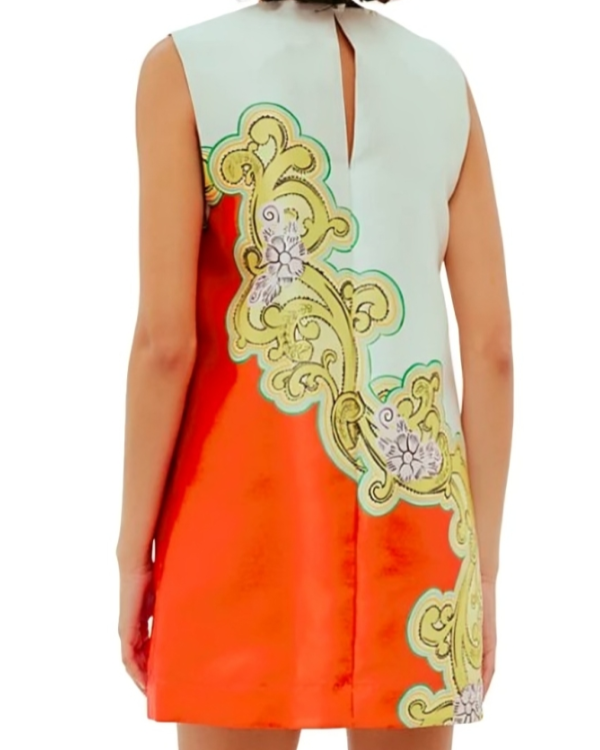Tamron Hall Show Tamron Hall Paisley Print Shift Dress