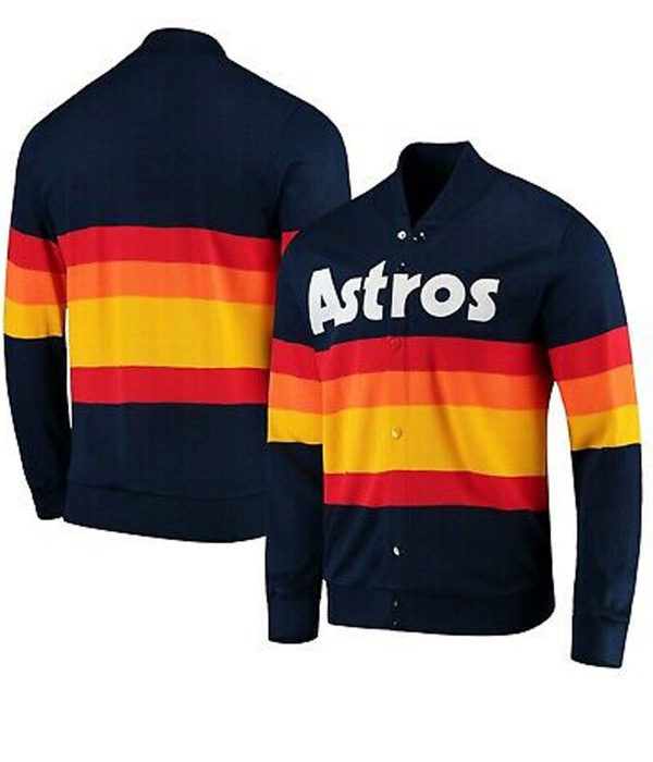 1986 Houston Astros Blue Sweater