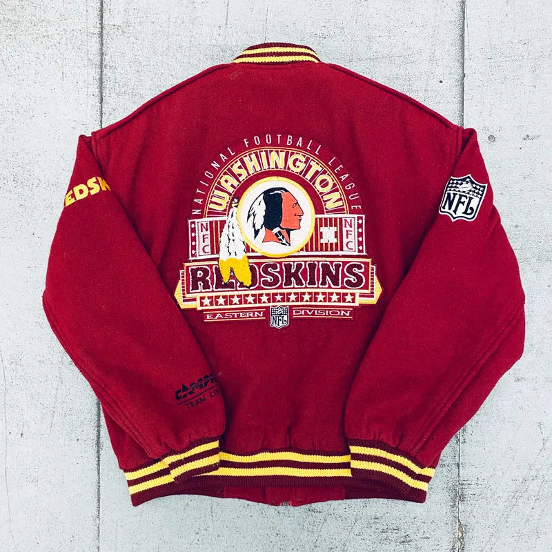 1990’s Washington Redskins Burgundy Varsity Wool Jacket