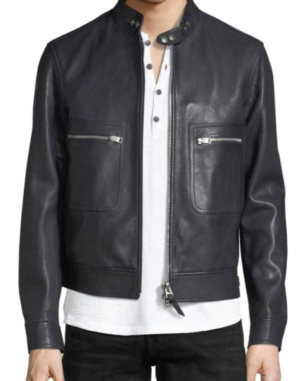 Netflix Tudum Ben Affleck Leather Jacket