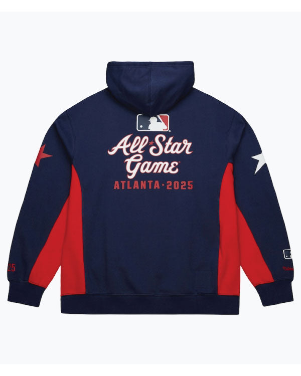 2025 MLB All-Star Game Team Origins Fleece Pullover Navy Hoodie