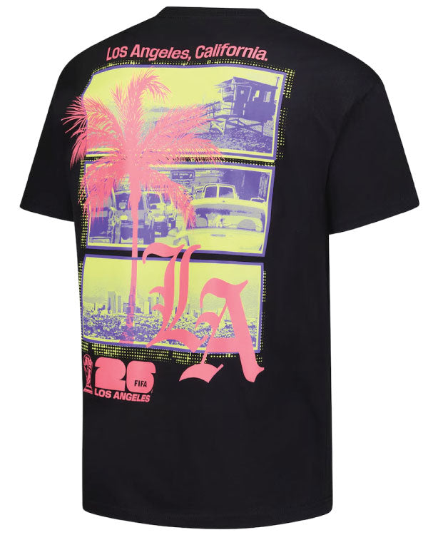 2026 FIFA World Cup Outerstuff Black Los Angeles Host City Local Oversized T-Shirt