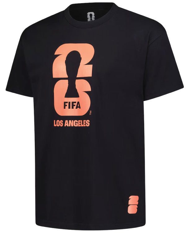 2026 FIFA World Cup Outerstuff Black Los Angeles Host City Local Oversized T-Shirt
