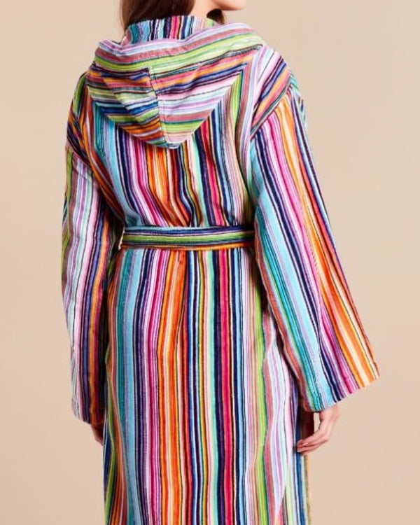 North of North Anna Lambe Multicolor Striped Robe