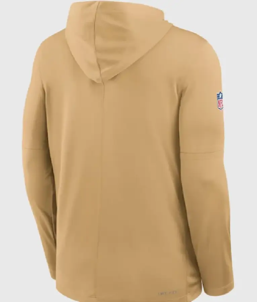 49ers Nike Sideline Performance Long Sleeve Hoodie T-Shirt