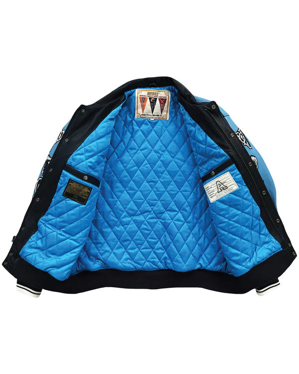 Avirex Lions Leather Varsity Jacket
