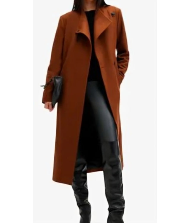 The Equalizer Liza Lapira Brown Coat