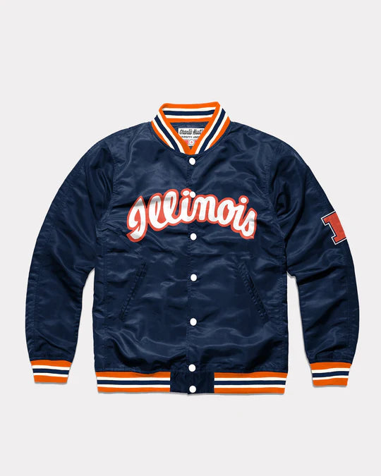 Illinois Script Varsity Jacket