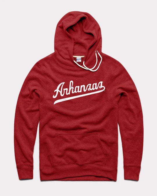 Arkansas Script Hoodie
