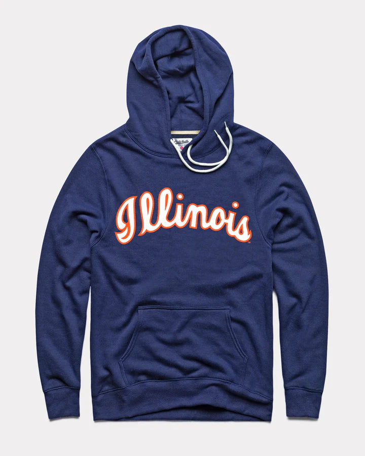 Illinois Script Hoodie
