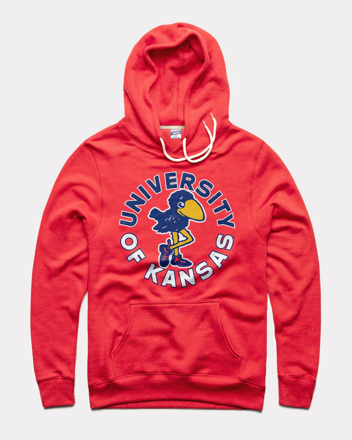Kansas Jayhawks Circle Mascot Hoodie