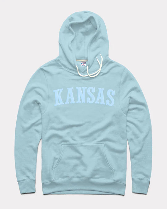 Kansas Jayhawks Puff Ink Hoodie