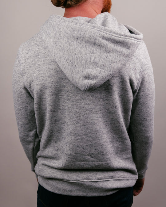 Athletic Grey Missouri Monogram Hoodie