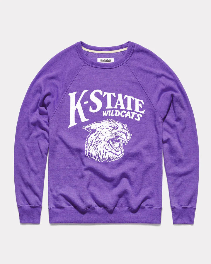 K-State Wildcats Pennant Crewneck