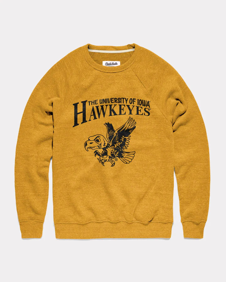 Iowa Hawkeyes Pennant Crewneck