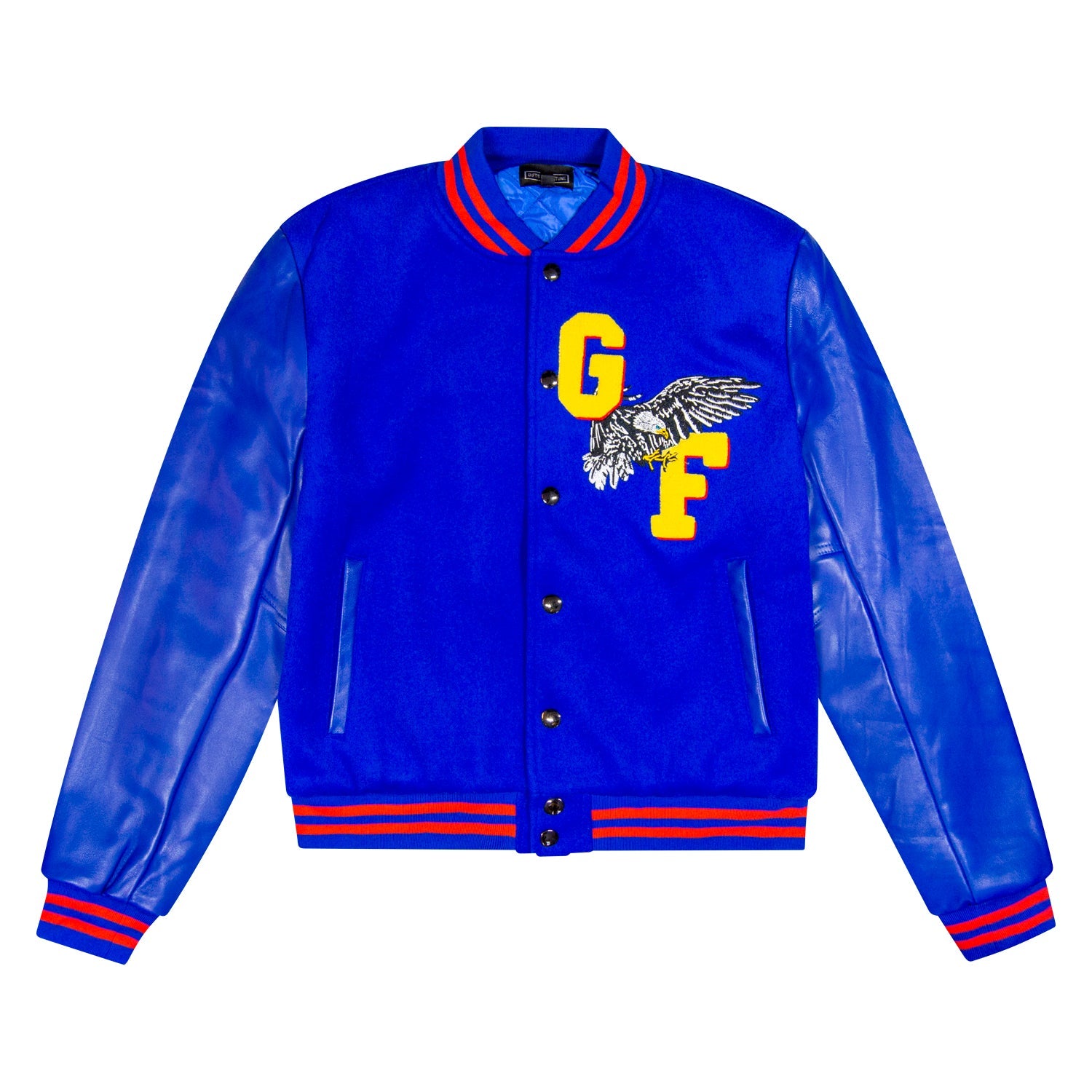 85 Champs Blue Varsity Jacket