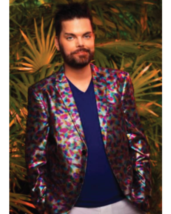 90 Day Hunt For Love S01 Tim Malcolm Metallic Blazer