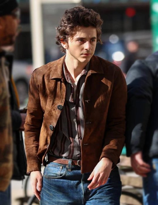 A Complete Unknown Bob Dylan Brown Jacket