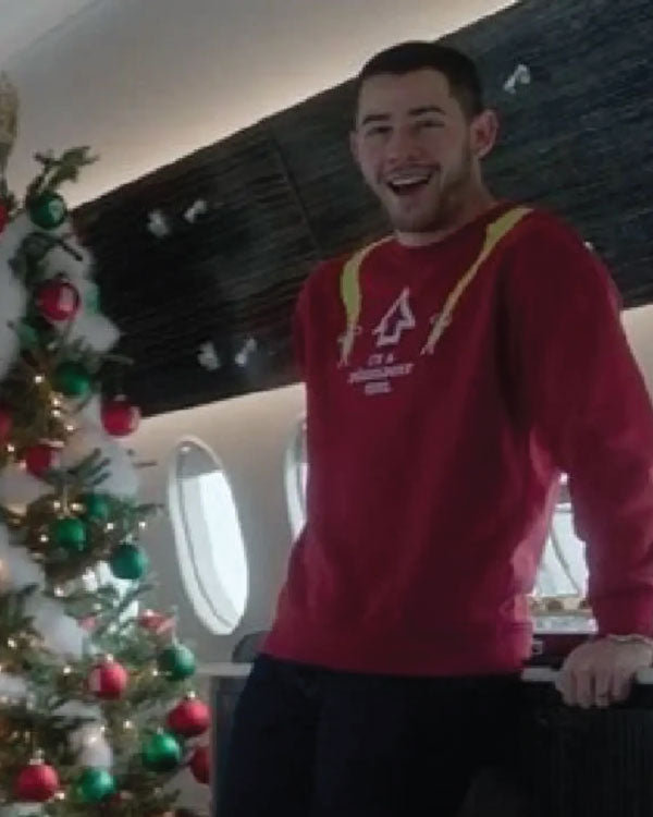 A Very Jonas Christmas Nick Jonas “I’M A Düsseldorf GIRL” Sweatshirt