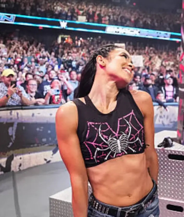AJ Lee 2025 Smackdown Returns Crop Top