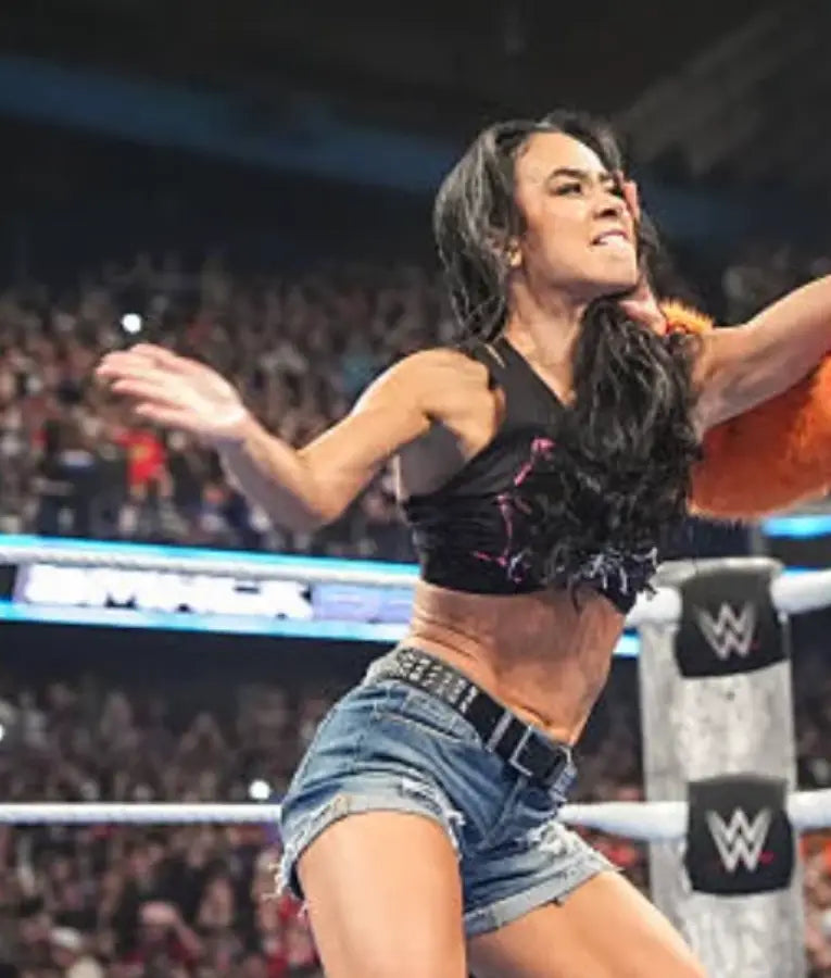 AJ Lee 2025 Smackdown Returns Crop Top