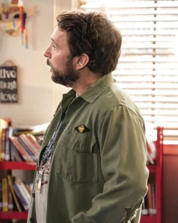 Abbott Elementary S04 Charlie Day Military Jacket