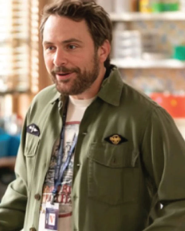 Abbott Elementary S04 Charlie Day Military Jacket
