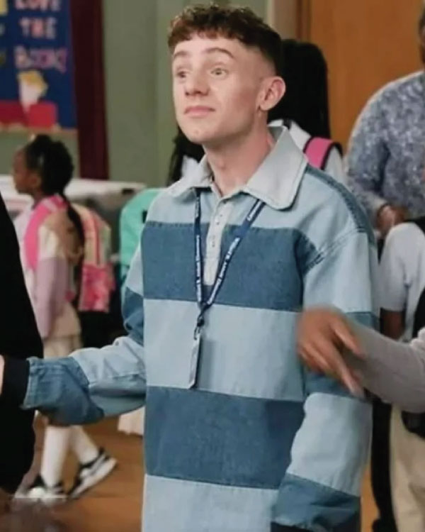 Abbott Elementary S04 Jacob Hill Stripe Shirt
