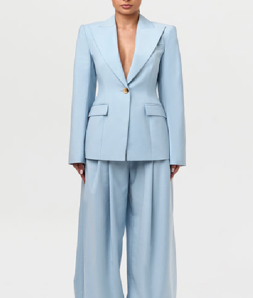 Access Hollywood 2025 Zuri Hall Baby Blue Blazer