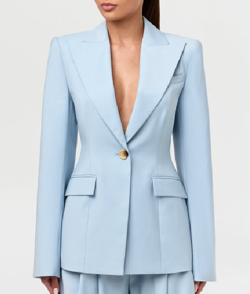 Access Hollywood 2025 Zuri Hall Baby Blue Blazer