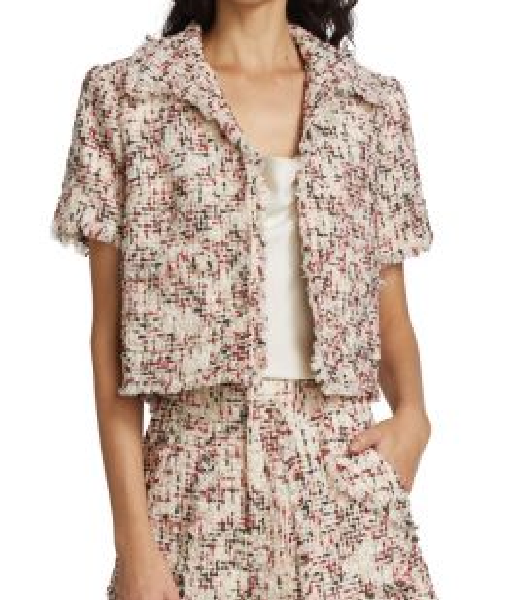 Access Hollywood 2025 Zuri Hall Tweed Jacket