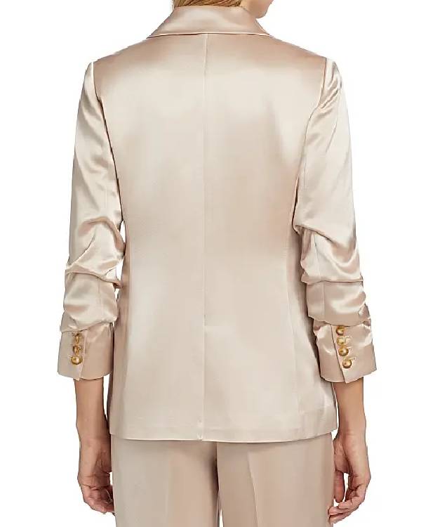 Access Hollywood Alison Triessl Satin Blazer