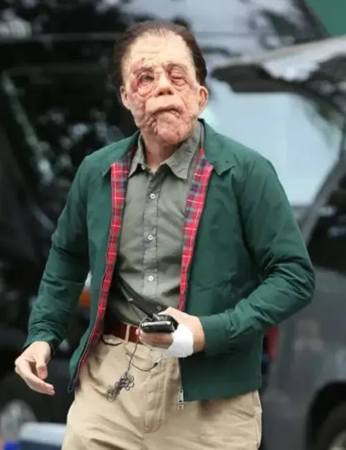 Adam Pearson A Different Man Green Cotton Jacket
