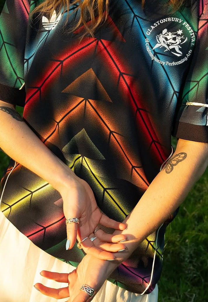 AdidasOriginalsXGlastonbury2025FestivalFootballJersey
