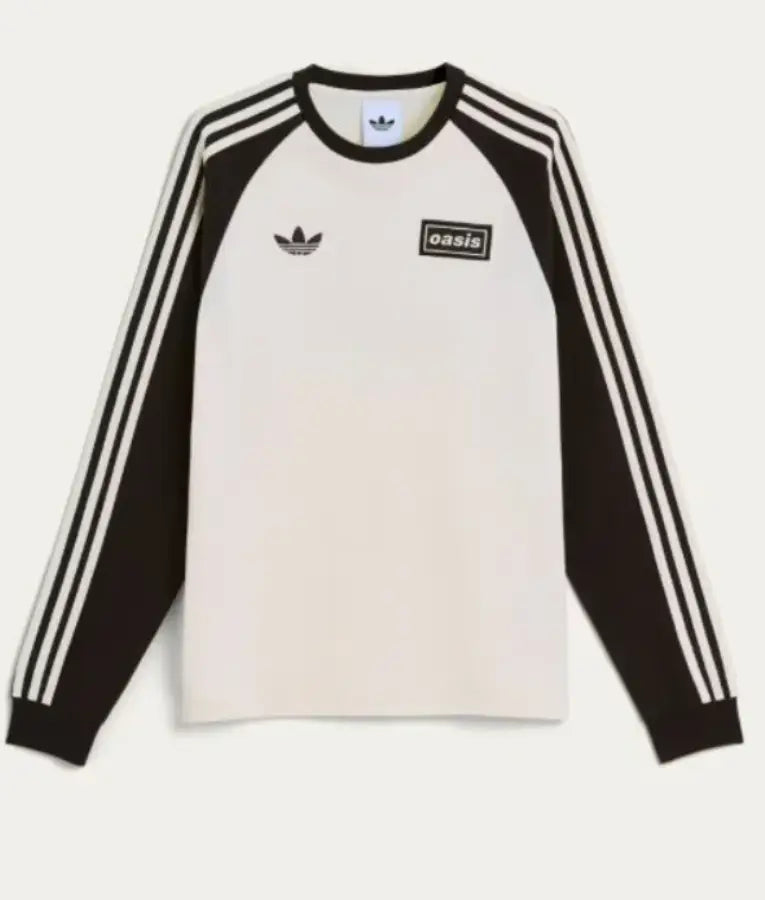 Adidas x Oasis Tour 3-Stripes Long Sleeve T-Shirt