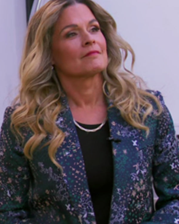 Alex Vs America S05 Blue Printed Blazer