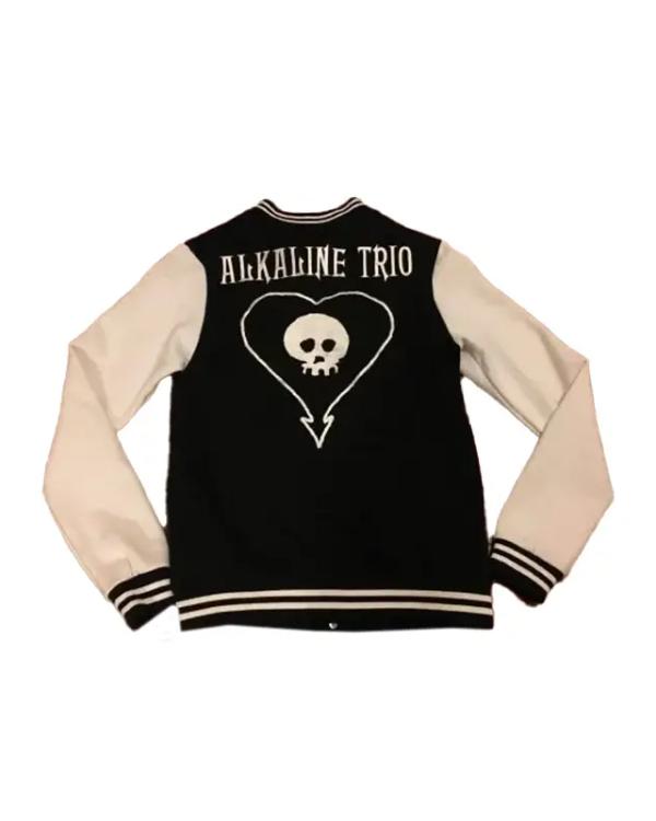 Alkaline Trio Pink & Black Varsity Jacket