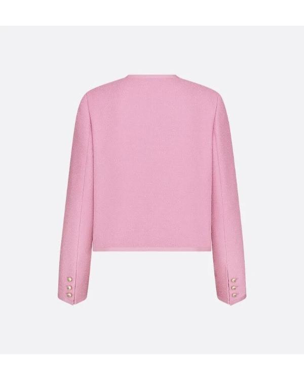 America’s Newsroom 2025 Dana Perino Pink Collarless Jacket