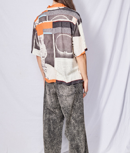 American Idol S23 Baylee Littrell Prehistoric Print Shirt