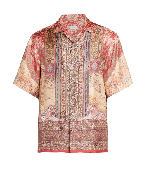 American Idol S23 Luke Bryan Red Print Shirt