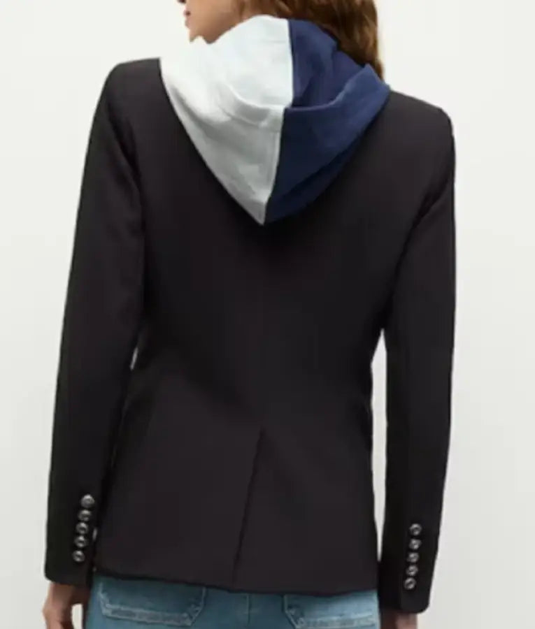 Americas Sweethearts Dallas Cowboys Cheerleaders S02 Kelli Finglass Two Tone Hooded Blazer