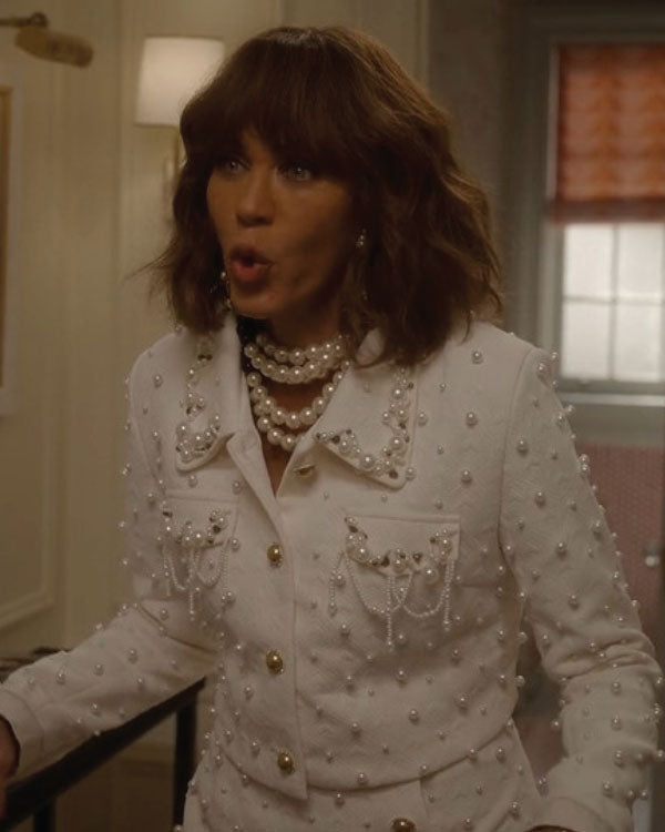 And Just Like That Nicole Ari Parker White Jacket