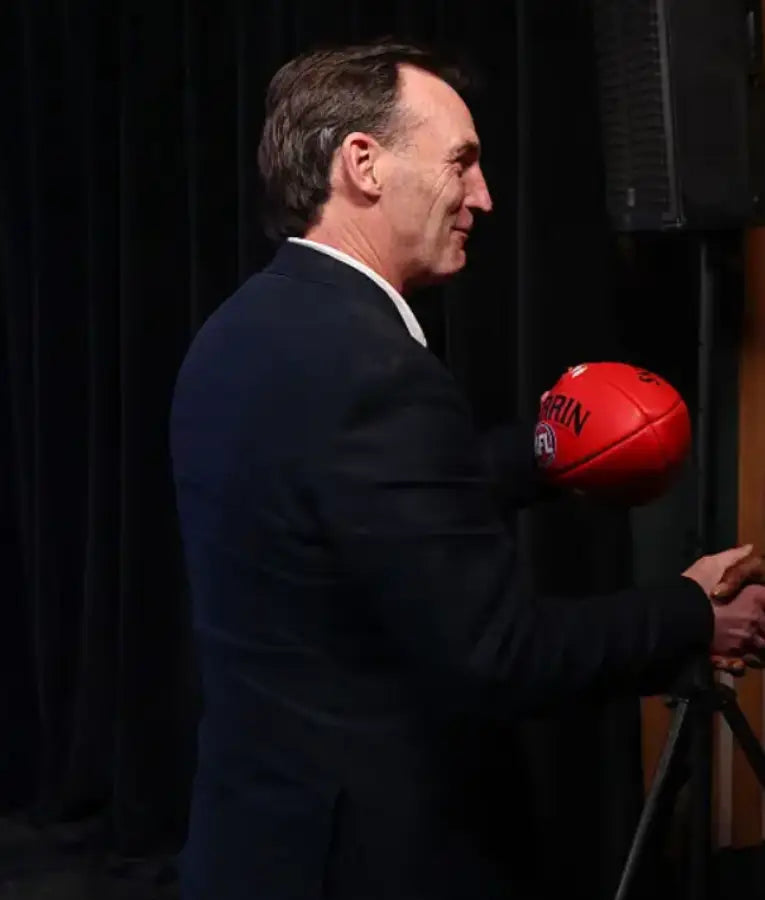 Andrew Dillon 2025 AFL Grand Final Entertainment Media Opportunity Blazer