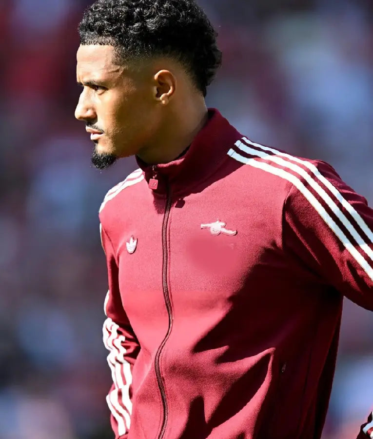 Arsenal Terrace Icons Burgundy Track Jacket