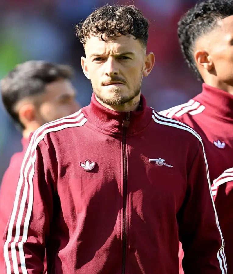 Arsenal Terrace Icons Burgundy Track Jacket