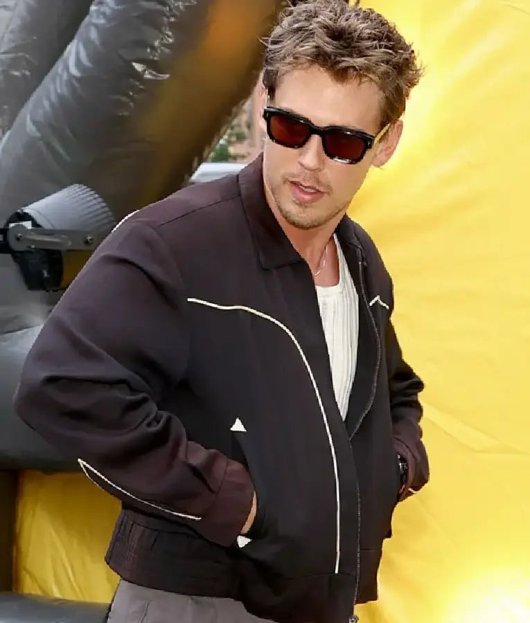 Austin Butler Breitling Celebrates Partnership Jacket