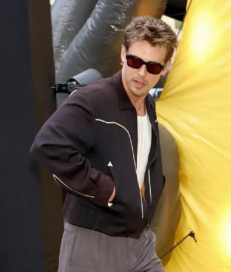 Austin Butler Breitling Celebrates Partnership Jacket