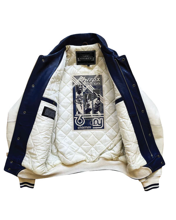 Avirex Champs Leather Varsity Jacket