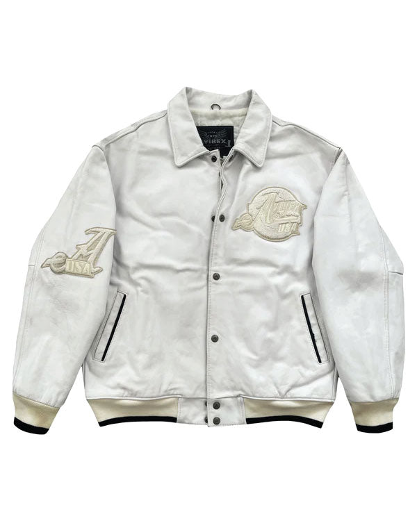 Avirex Limited Edition Leather Varsity Jacket