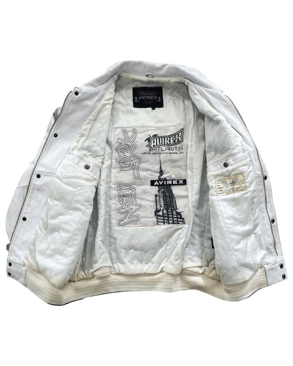 Avirex Limited Edition Leather Varsity Jacket